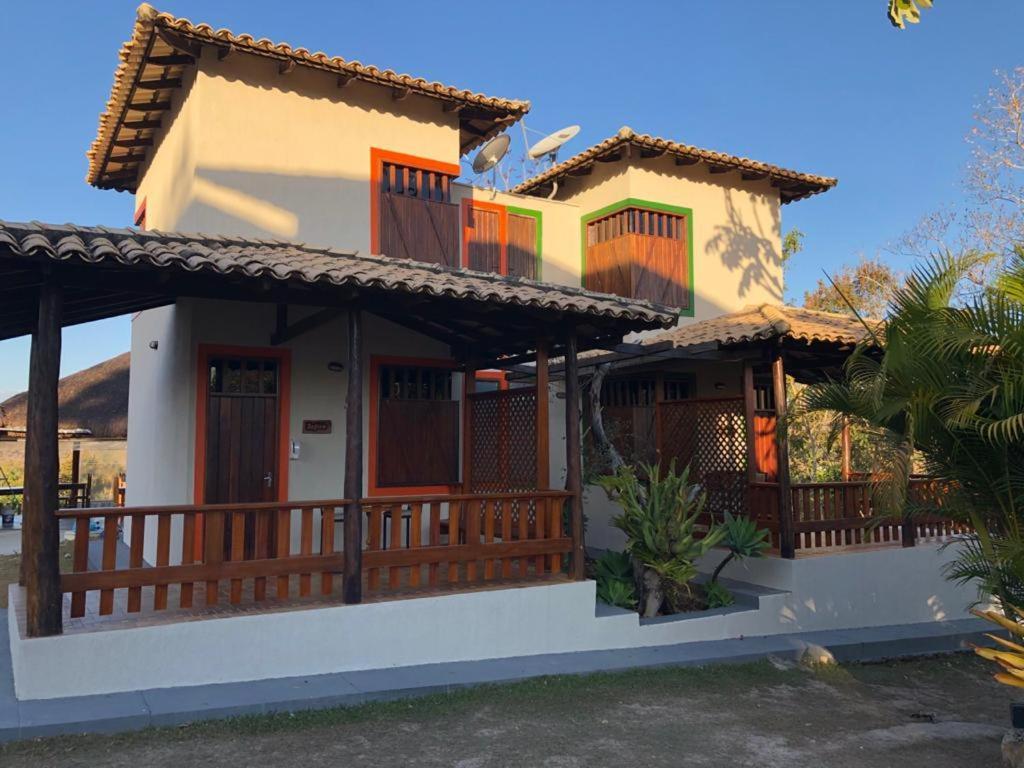 Pousada Cachoeira Poco Encantado Алту-Параизу-ди-Гояс Экстерьер фото