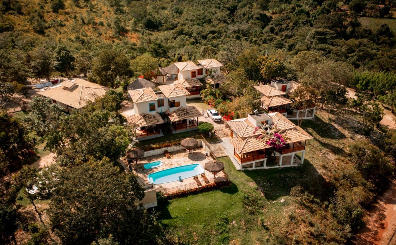 Pousada Cachoeira Poco Encantado Алту-Параизу-ди-Гояс Экстерьер фото