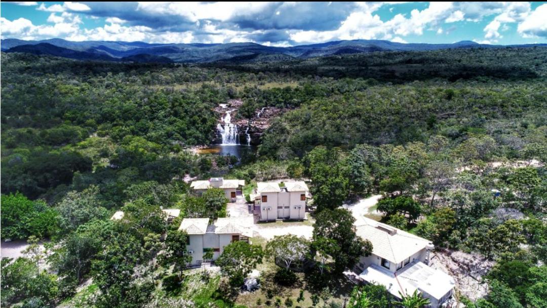 Pousada Cachoeira Poco Encantado Алту-Параизу-ди-Гояс Экстерьер фото