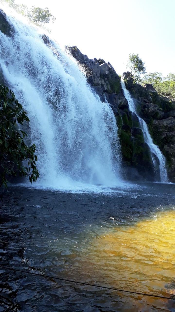 Pousada Cachoeira Poco Encantado Алту-Параизу-ди-Гояс Экстерьер фото