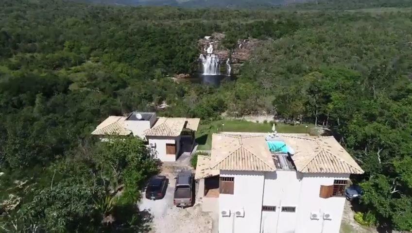 Pousada Cachoeira Poco Encantado Алту-Параизу-ди-Гояс Экстерьер фото